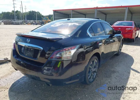 2014 Nissan Maxima 3.5 Sv from USA, damaged, VIN 1N4AA5APXEC458442